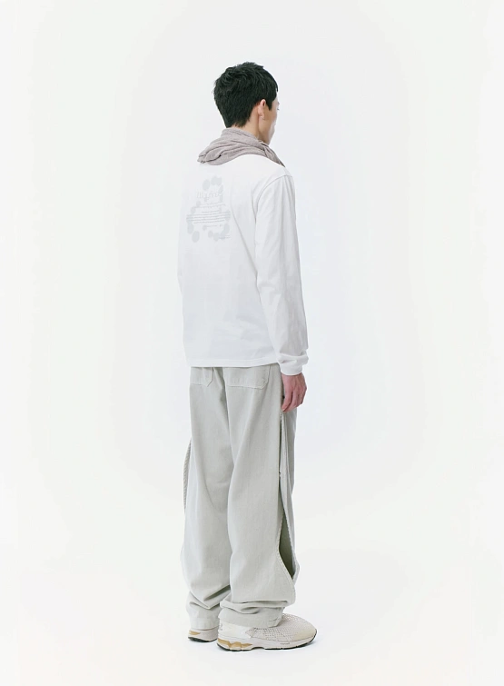 Лонгслив SAN SAN GEAR Logo L/S White