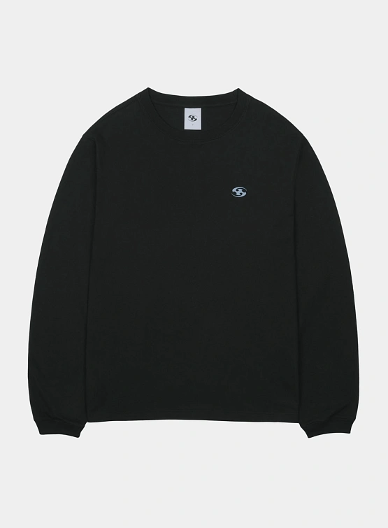 Лонгслив SAN SAN GEAR Logo L/S Black