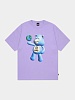 Футболка LMC 3D Bear Tee Light Purple