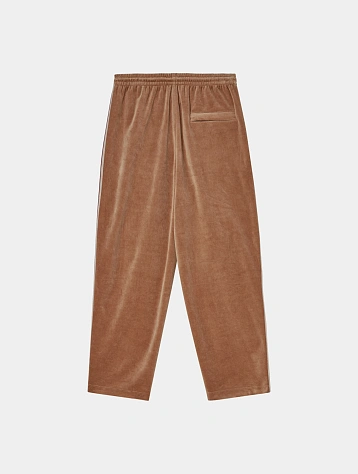 Брюки AFTER PRAY Velvet Track Pants Mocha