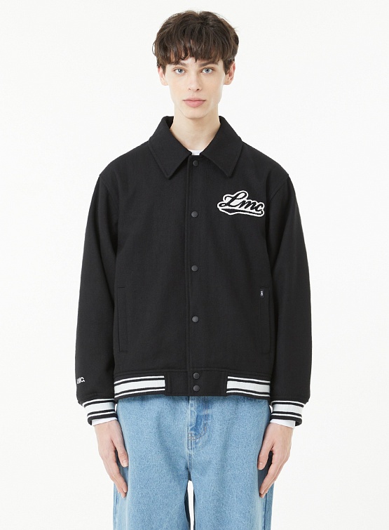 Бомбер LMC Classic Wool Varsity Jacket Black