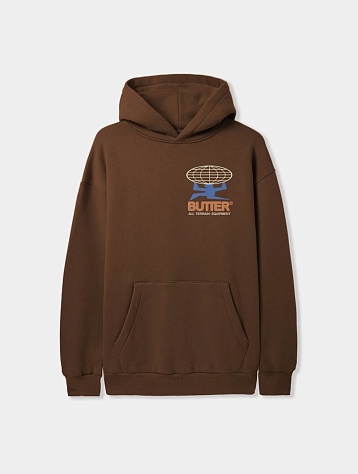Худи Butter Goods All Terrain Pullover Hood Chocolate
