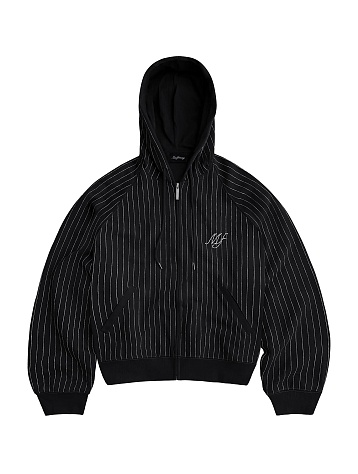 Зип-худи MADFRENZY Striped Black