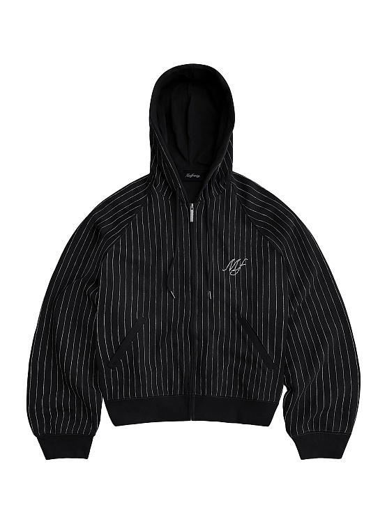 Зип-худи MADFRENZY Striped Black
