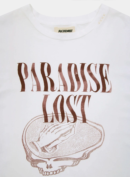 Футболка ALCHEMIST Paradise Pray White Opal