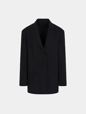 Женский пиджак JUUN.J Linen Blend Overfit Jacket Black