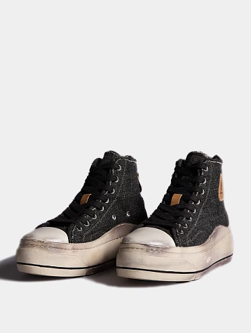 Женские кеды R13 Kurt High Top Dark Grey