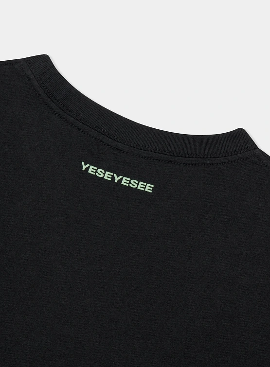 Футболка YESEYESEE Geometric Logo Tee Black