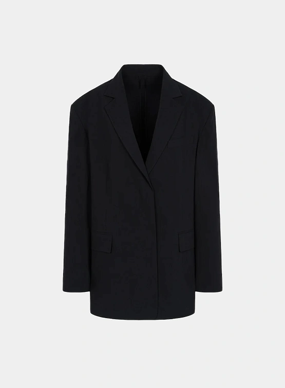 Женский пиджак JUUN.J Linen Blend Overfit Jacket Black