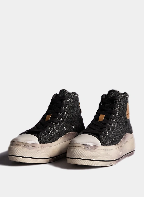Женские кеды R13 Kurt High Top Dark Grey
