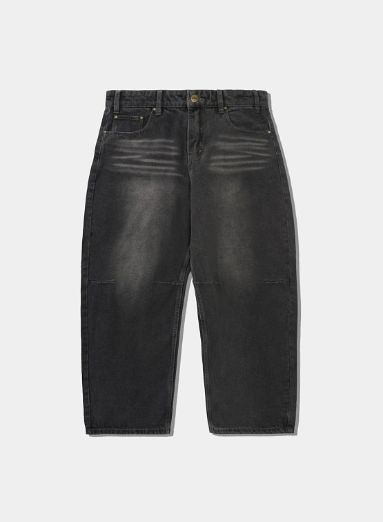 Джинсы Butter Goods Wide Cut Jeans Washed Black