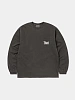 Лонгслив thisisneverthat That Pocket L/S Tee Charcoal