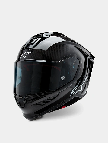 Мотошлем ALPINESTARS Supertech R10 Solid Black Carbon