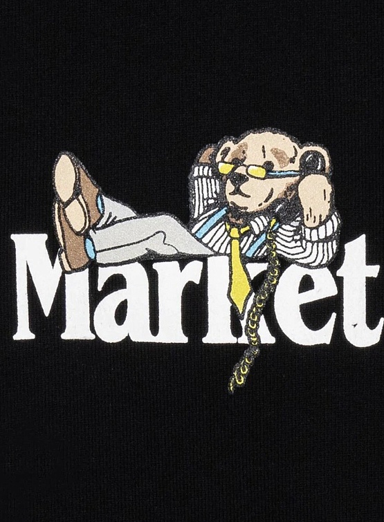 Худи MARKET Better Call Bear Hoodie Black