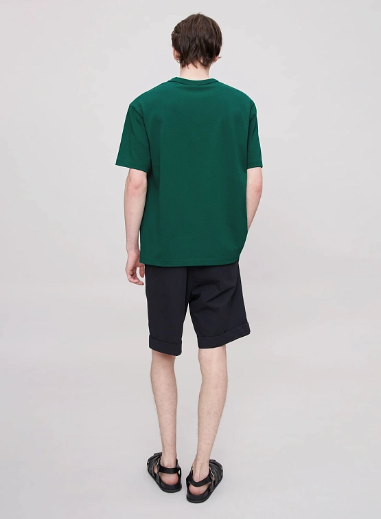 Футболка A.P.C. Boxy Petit VPC T-Shirt Vert Bleu