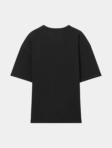 Футболка C.P. Company 20/1 Jersey Boxy Logo Black