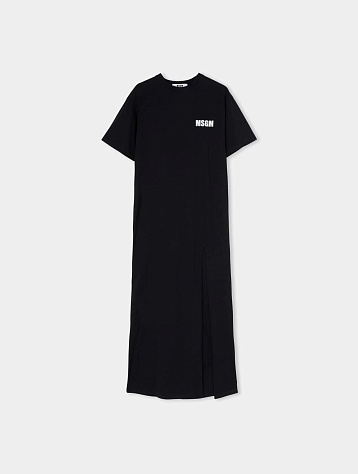 Платье MSGM Long Dress Black