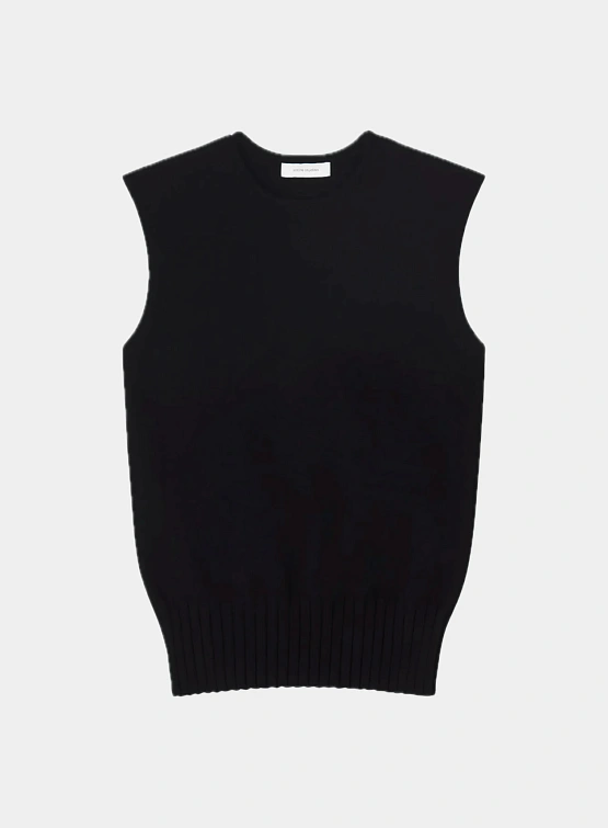 Жилет entire studios Burns Knit Black