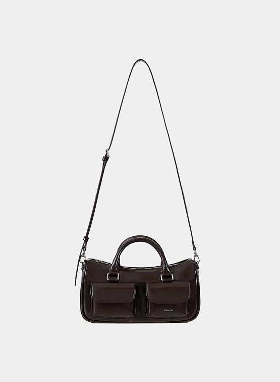 Женская сумка STAND OIL Chubby Half Bag Marron