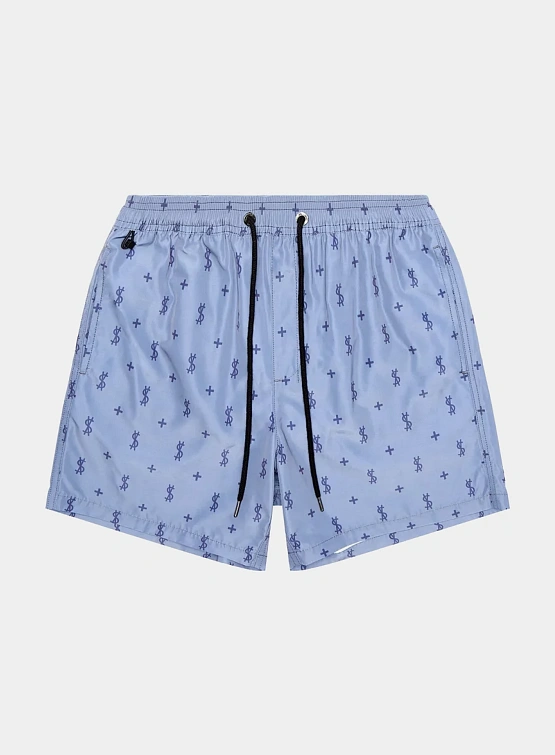 Шорты Ksubi Allstar Boardshort Blue Fin