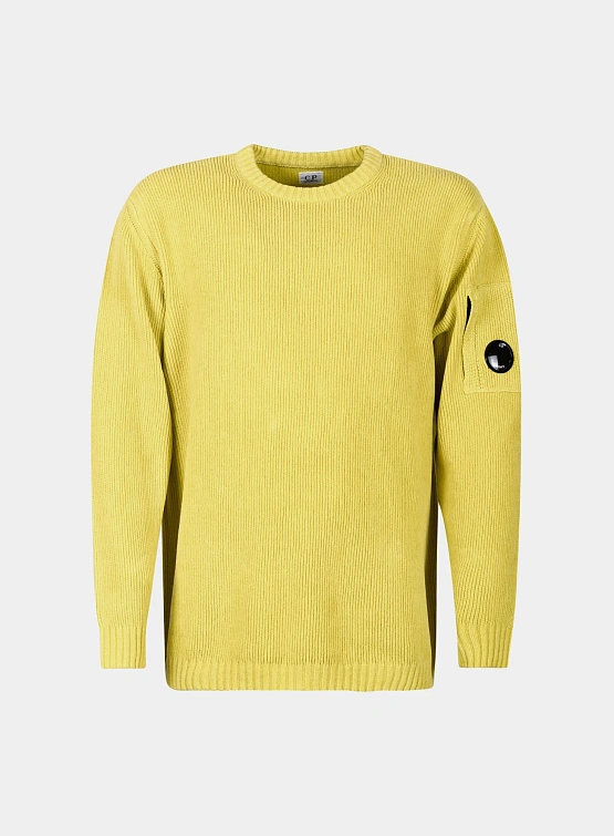 Джемпер C.P. Company Cotton Chenille Crewneck Green Sheen