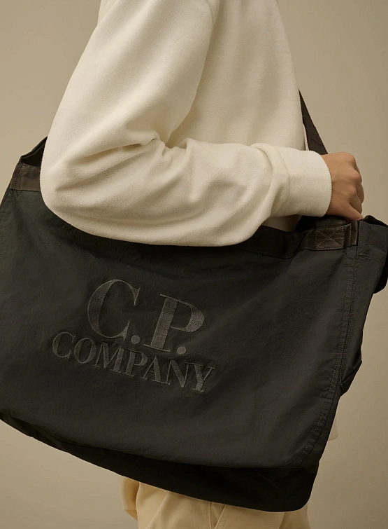 Сумка C.P. Company Plain Paper Touch Logo Dark Shadow