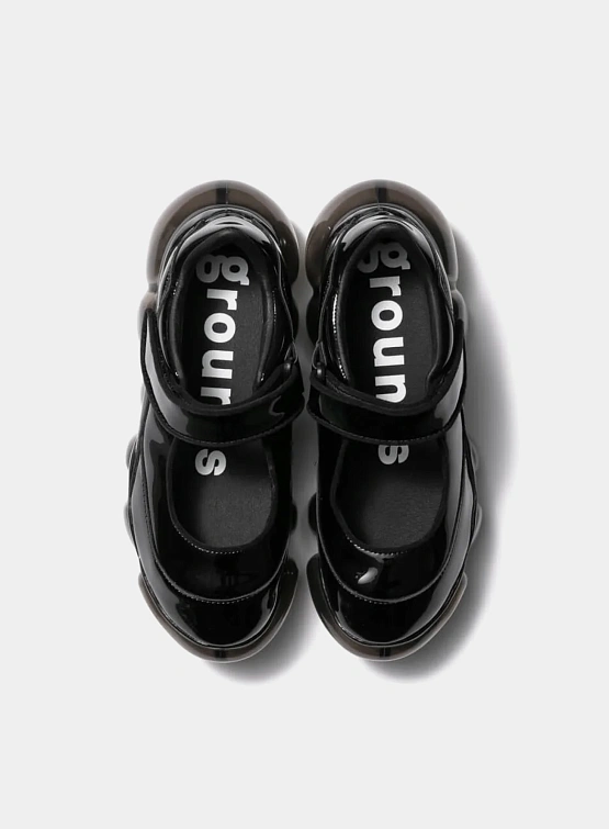 Женские сандалии GROUNDS Jewelry Cocoon Black