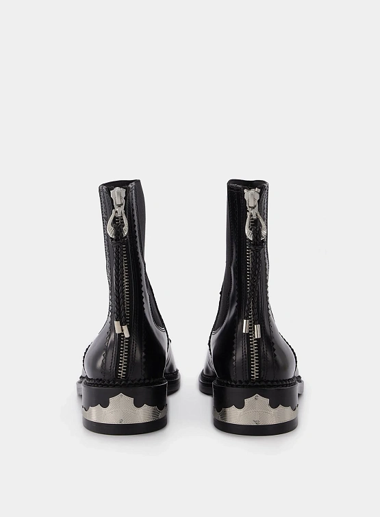 Женские челси TOGA Ankle Leather Black