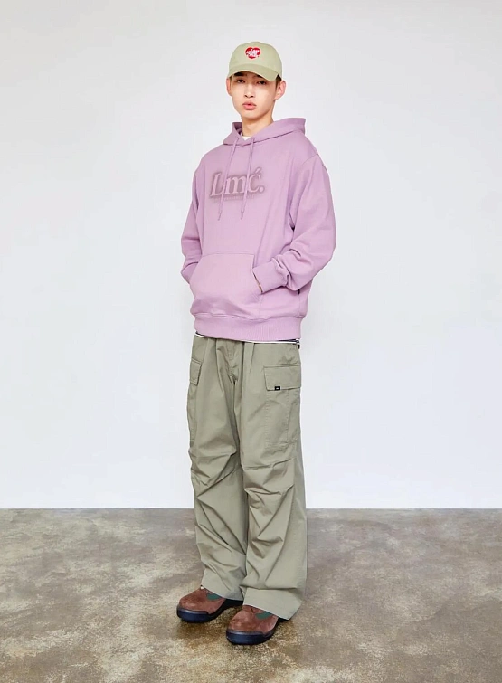 Худи LMC Blur Serif Hoodie Indi Pink