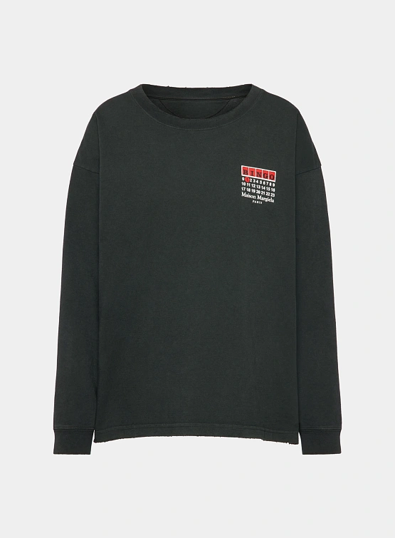 Женский лонгслив Maison Margiela Bingo Carbon