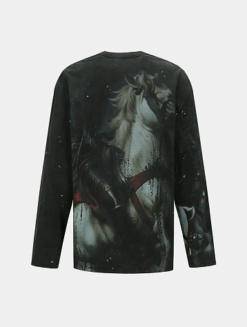 Лонгслив Andersson Bell Knight Printed Charcoal