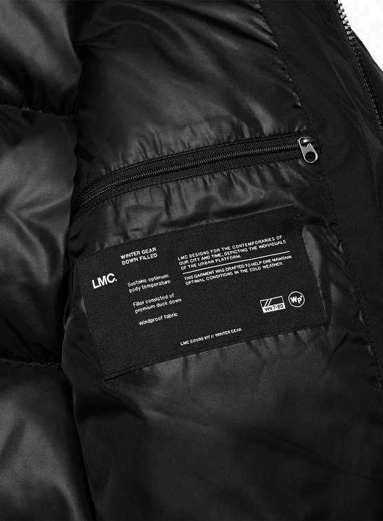 Пуховик LMC OG Puffer Duck Down Parka Black