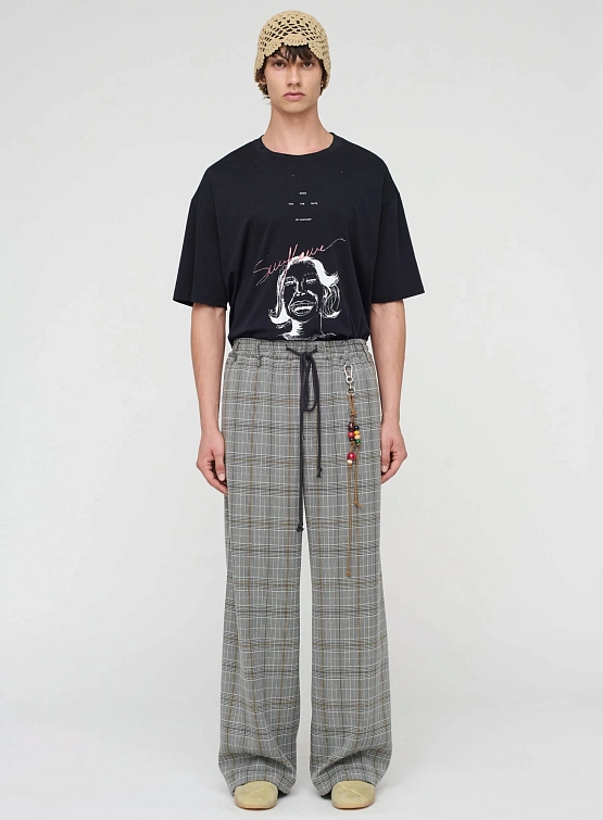 Брюки Song for the Mute Relaxed Lounge Vintage Check Grey