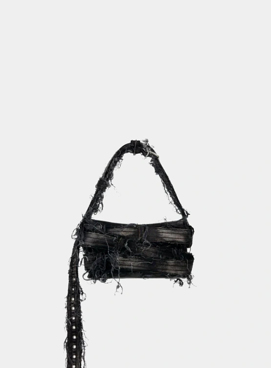 Сумка MARRKNULL Denim Belt Black