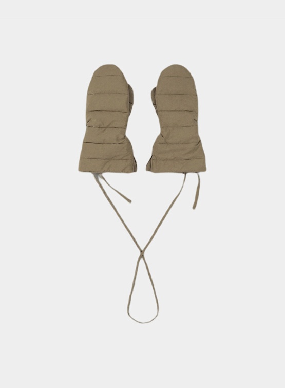 Рукавицы XENIA TELUNTS Quilted Mittens Beige