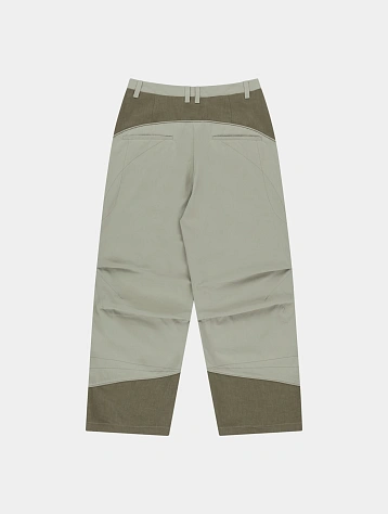 Брюки SAN SAN GEAR Linen Block Beige