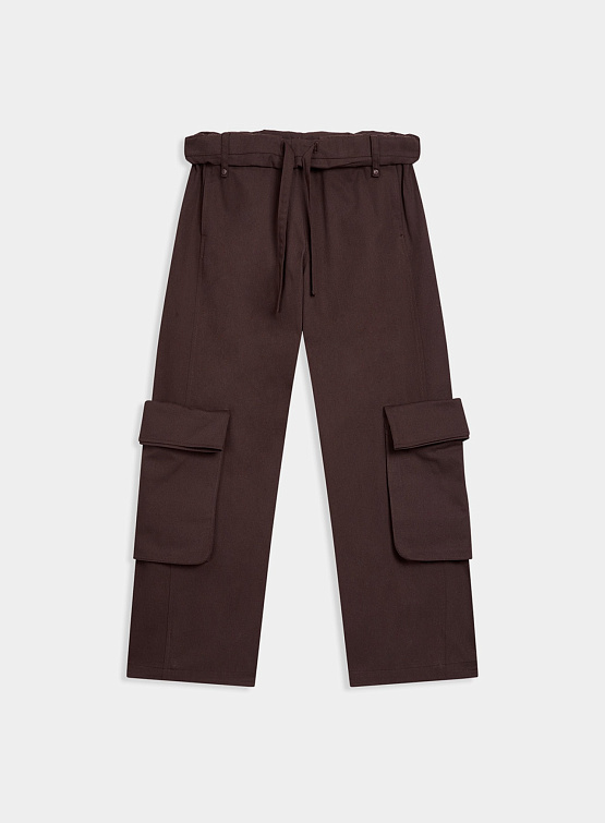 Брюки Open YY Rolled Waist Cargo Purple