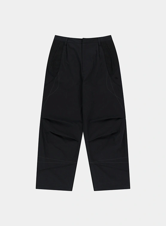 Брюки SAN SAN GEAR Linen Block Black