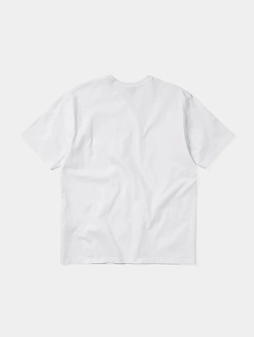 Футболка thisisneverthat Yellow Cat Tee White