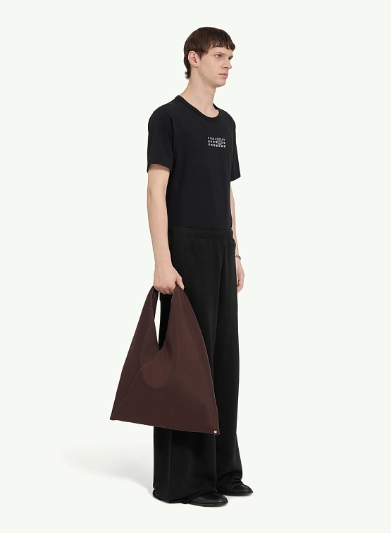 Брюки MM6 Maison Margiela Wide Leg Jersey Black