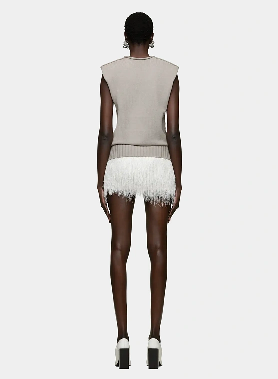 Жилет entire studios Burns Knit Middle Grey