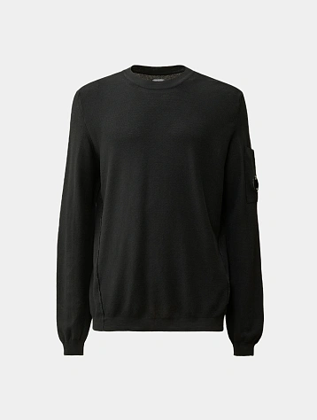 Свитшот C.P. Company Cotton Crepe Knit Black