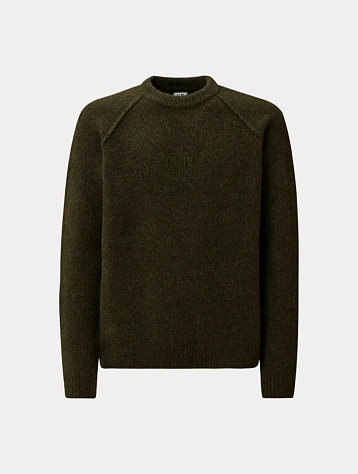Джемпер C.P. Company Raglan Crewneck Deep Forest