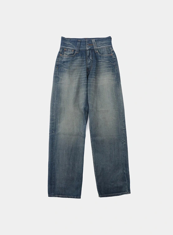 Женские джинсы MM6 Maison Margiela 5 Pocket Blue