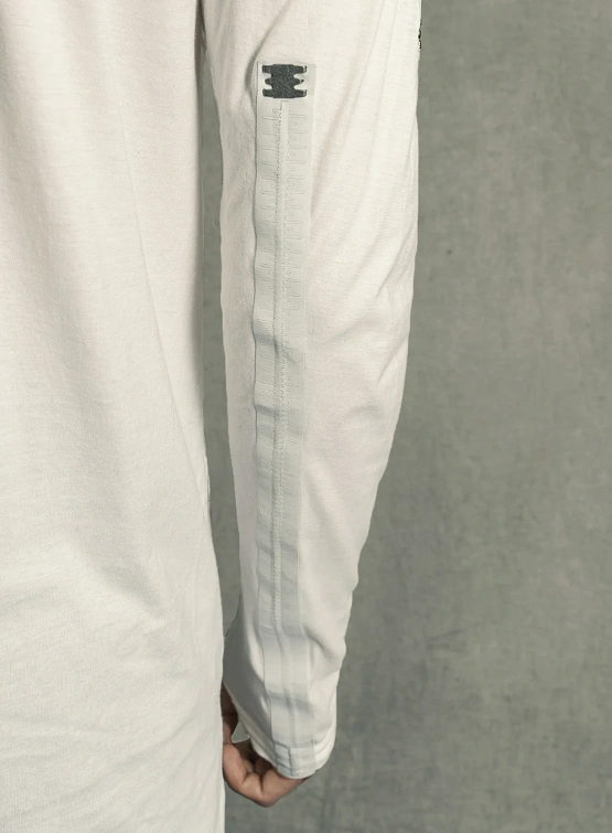 Лонгслив ISAAC SELLAM Horizon LST-Jersey H-26 Blanc