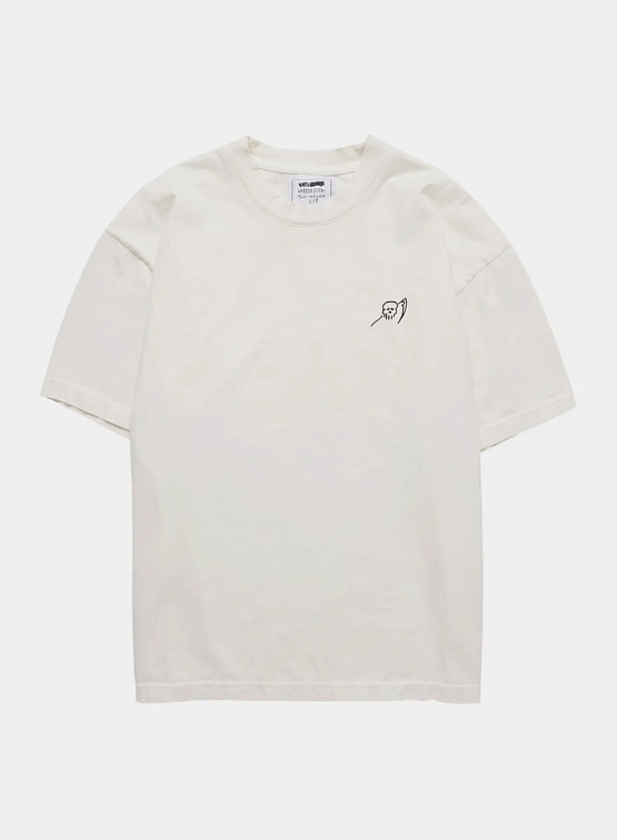 Футболка WARREN LOTAS Plead T-Shirt Ecru