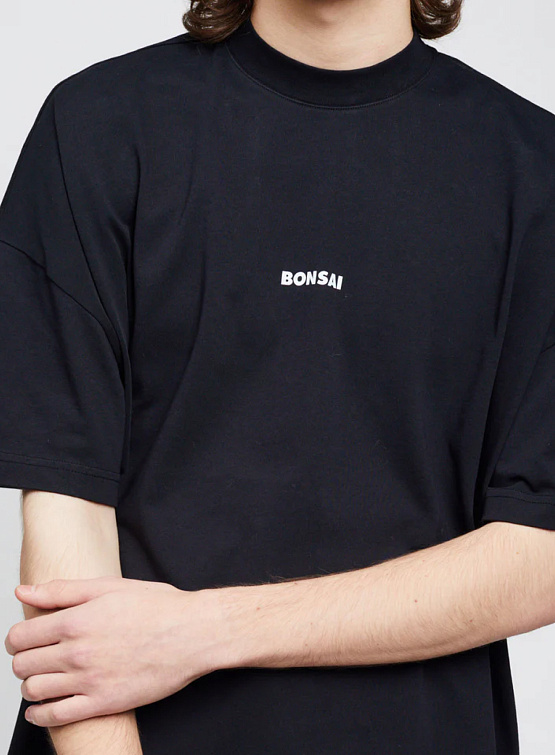 Футболка BONSAI Box Logo Tee Black