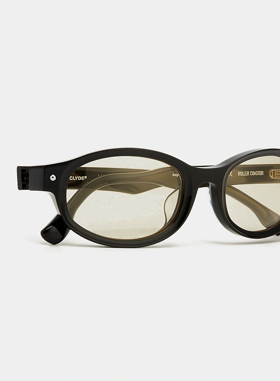 Очки Bonnie Clyde Roller Coaster Black & Yellow Tint
