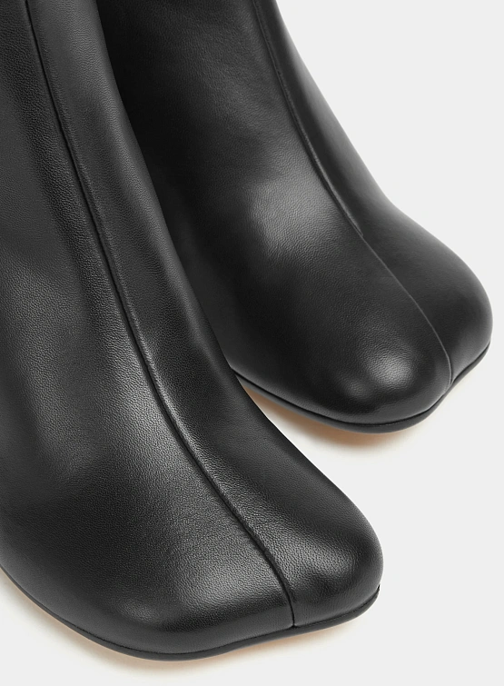 Женские ботильоны MM6 Maison Margiela Anatomic Ankle Black