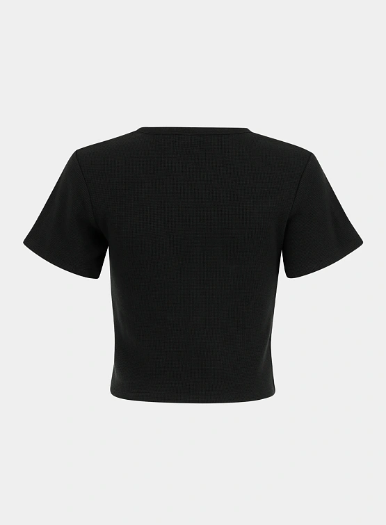 Женская футболка entire studios Micro Waffle Soot